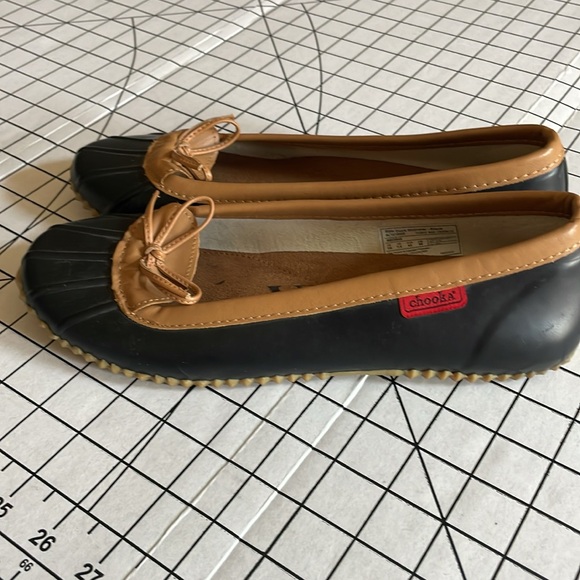 Chooka duck skimmer black size 10 great condition - Picture 2 of 7